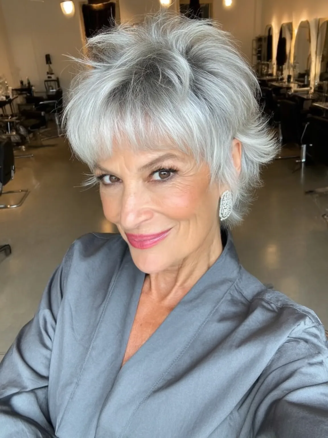 35 Stunning Wispy Bangs Hairstyles for Women Over 60 That Genuinely Take Years Off